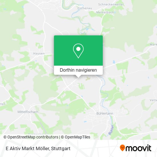 E Aktiv Markt Möller Karte