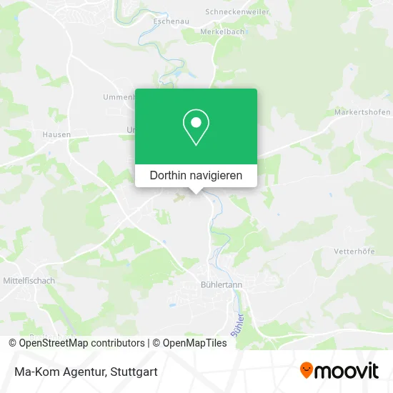 Ma-Kom Agentur Karte