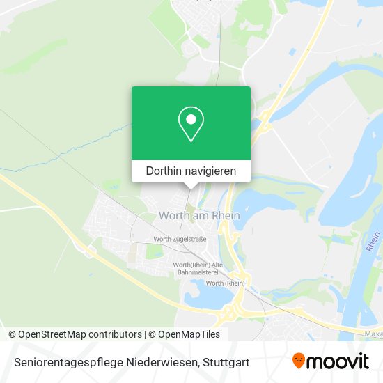 Seniorentagespflege Niederwiesen Karte