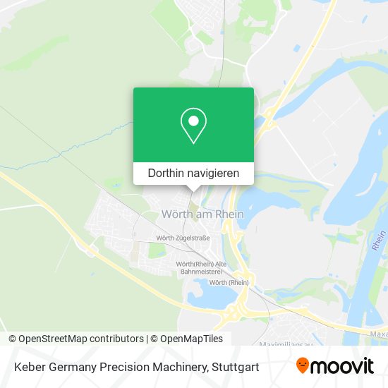 Keber Germany Precision Machinery Karte