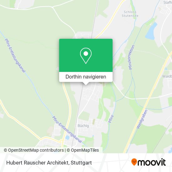 Hubert Rauscher Architekt Karte