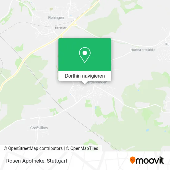 Rosen-Apotheke Karte