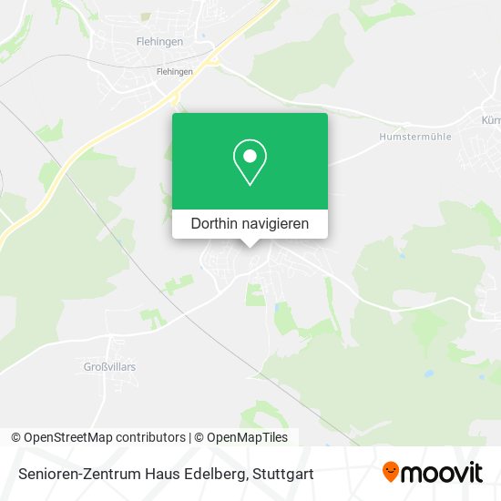 Senioren-Zentrum Haus Edelberg Karte