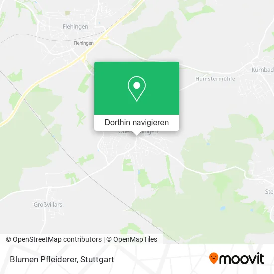 Blumen Pfleiderer Karte