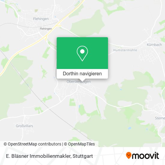 E. Bläsner Immobilienmakler Karte