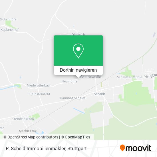 R. Scheid Immobilienmakler Karte