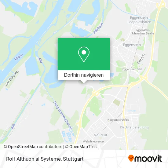 Rolf Althuon al Systeme Karte