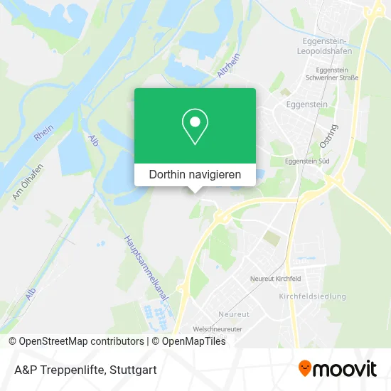 A&P Treppenlifte Karte