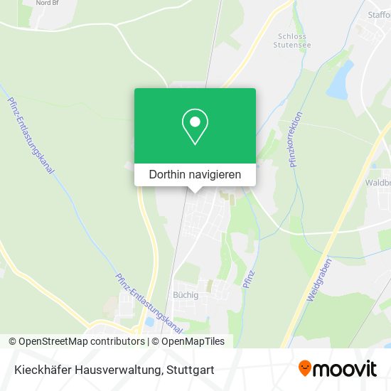 Kieckhäfer Hausverwaltung Karte