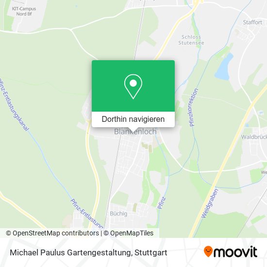 Michael Paulus Gartengestaltung Karte
