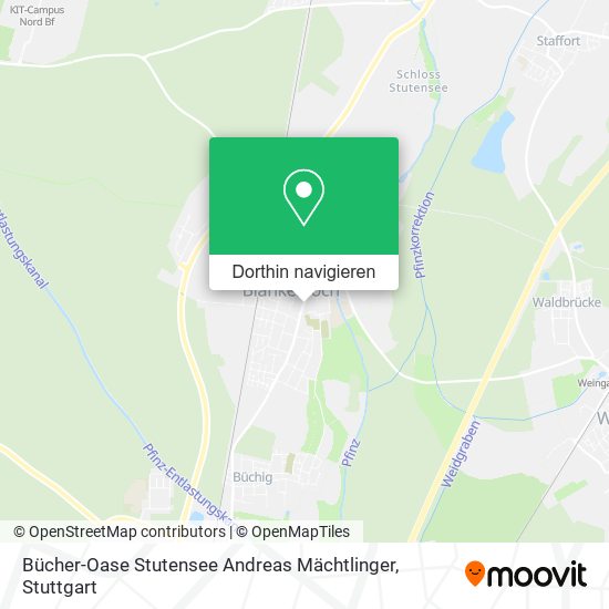 Bücher-Oase Stutensee Andreas Mächtlinger Karte