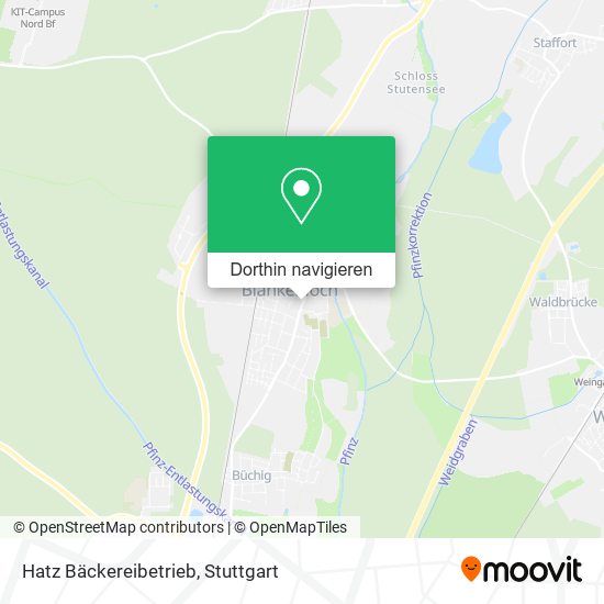 Hatz Bäckereibetrieb Karte
