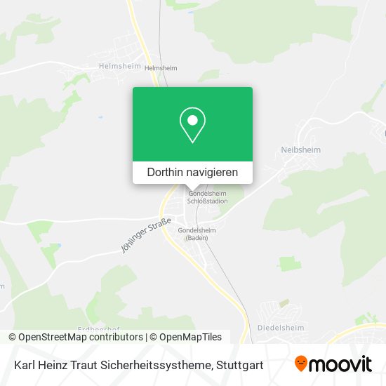 Karl Heinz Traut Sicherheitssystheme Karte