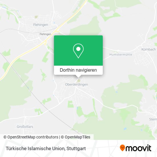 Türkische Islamische Union Karte