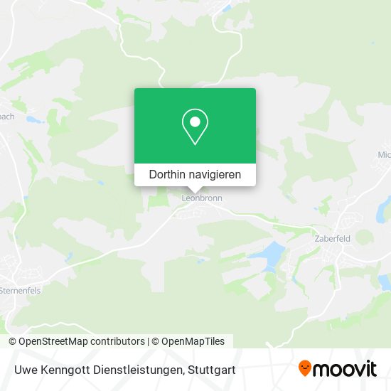 Uwe Kenngott Dienstleistungen Karte