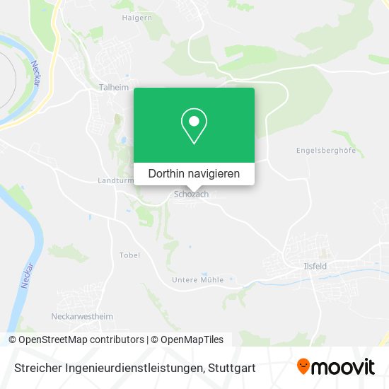 Streicher Ingenieurdienstleistungen Karte