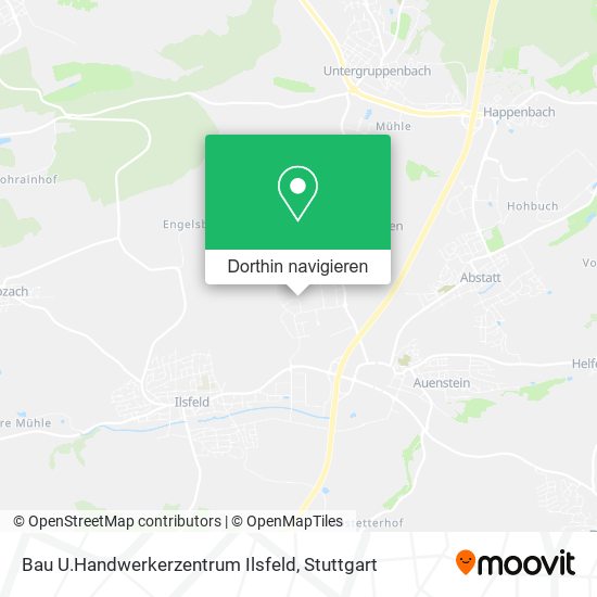 Bau U.Handwerkerzentrum Ilsfeld Karte