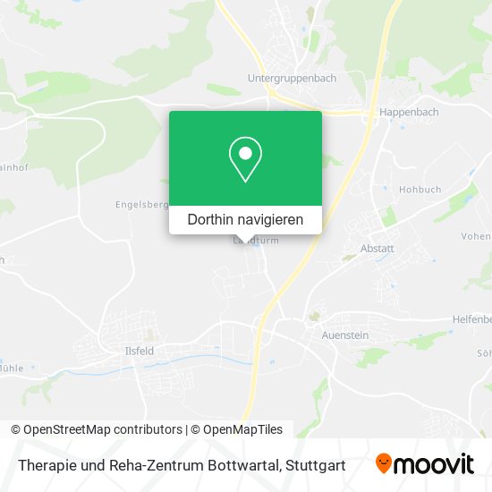 Therapie und Reha-Zentrum Bottwartal Karte