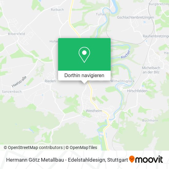 Hermann Götz Metallbau - Edelstahldesign Karte