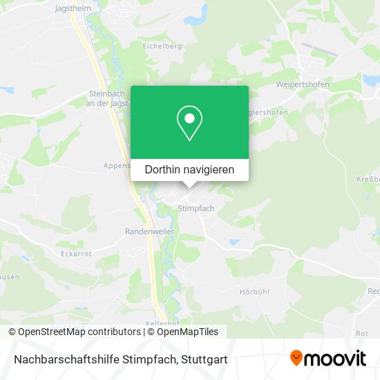Nachbarschaftshilfe Stimpfach Karte