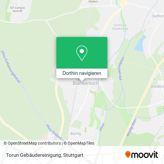 Torun Gebäudereinigung Karte