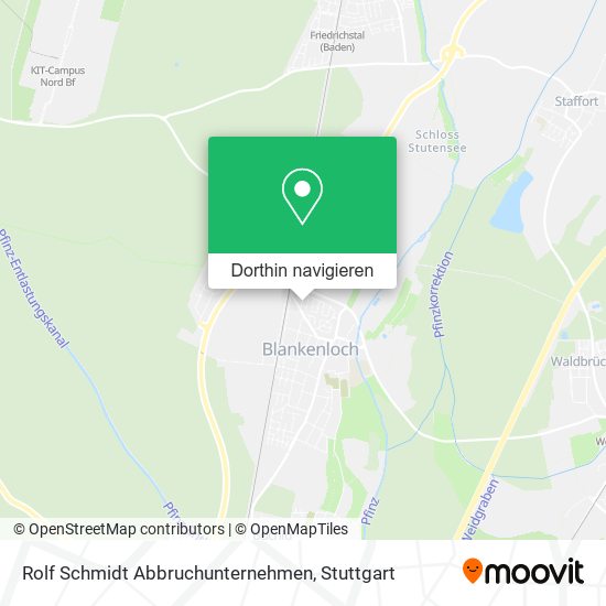 Rolf Schmidt Abbruchunternehmen Karte