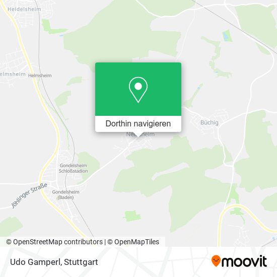 Udo Gamperl Karte