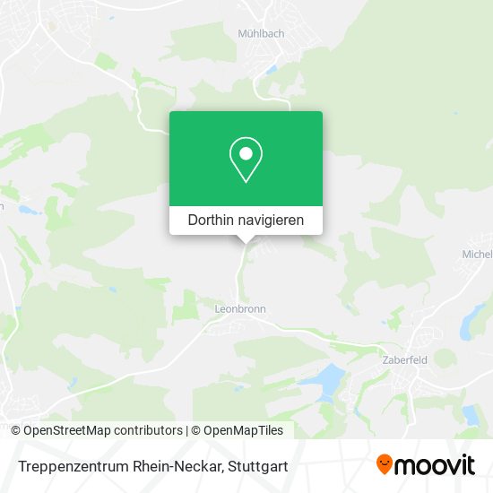 Treppenzentrum Rhein-Neckar Karte