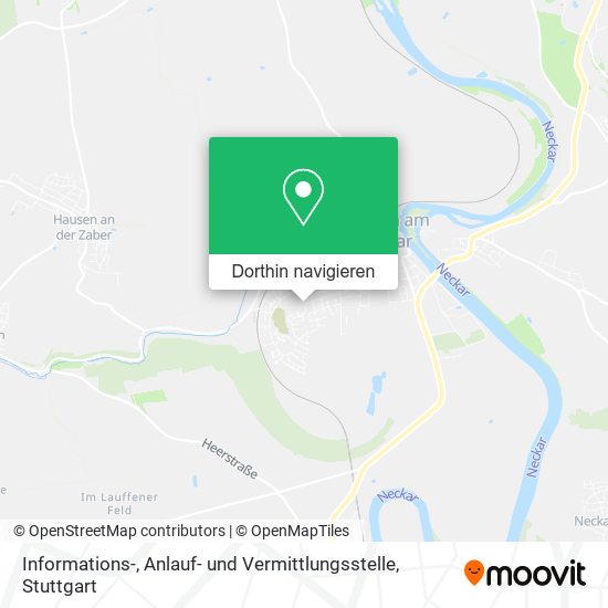 Informations-, Anlauf- und Vermittlungsstelle Karte