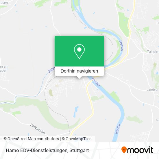 Hamo EDV-Dienstleistungen Karte