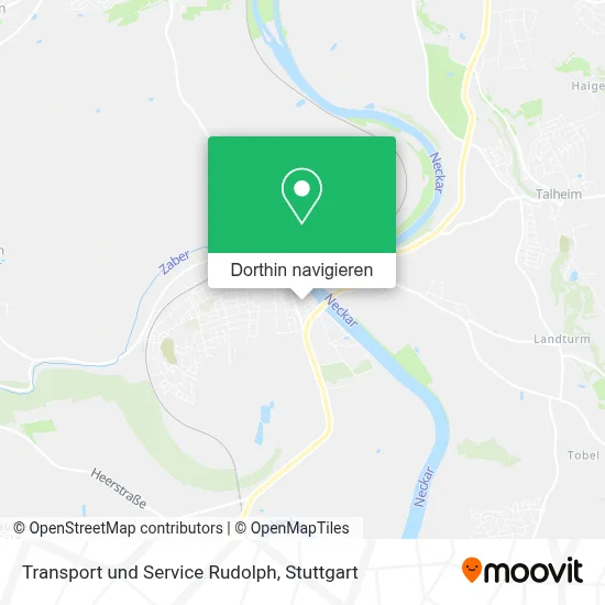 Transport und Service Rudolph Karte