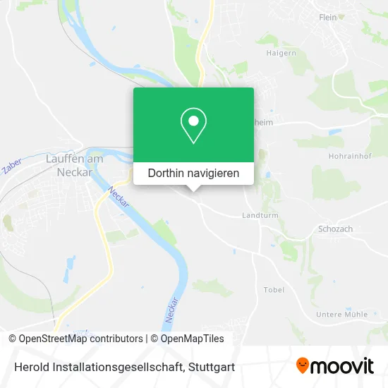 Herold Installationsgesellschaft Karte