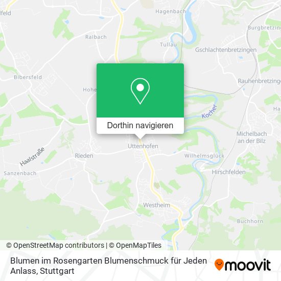 Blumen im Rosengarten Blumenschmuck für Jeden Anlass Karte