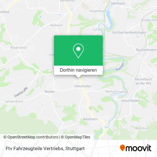Ftv Fahrzeugteile Vertriebs Karte