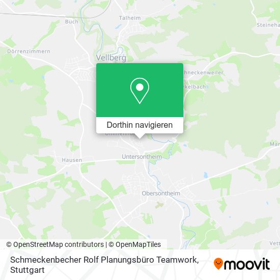 Schmeckenbecher Rolf Planungsbüro Teamwork Karte