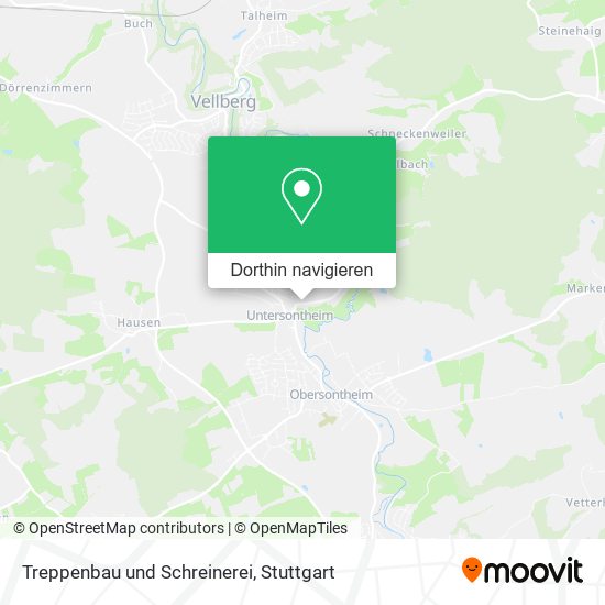 Treppenbau und Schreinerei Karte