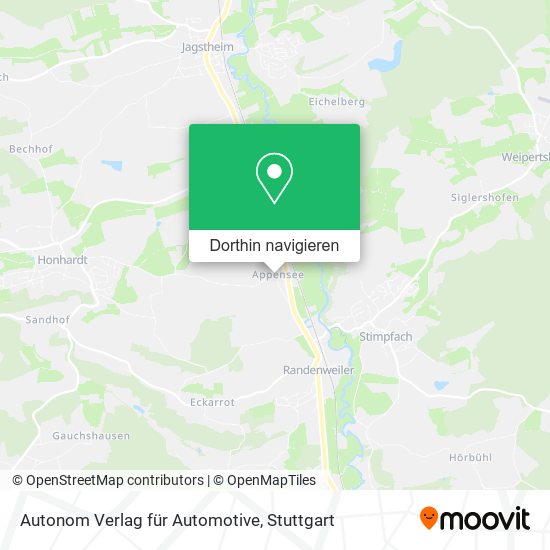 Autonom Verlag für Automotive Karte
