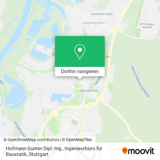 Hofmann Gunter Dipl.-Ing., Ingenieurbüro für Baustatik Karte