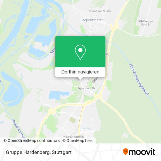 Gruppe Hardenberg Karte