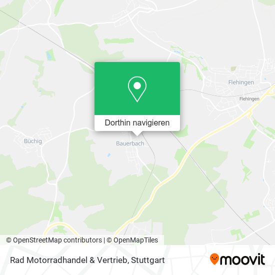 Rad Motorradhandel & Vertrieb Karte