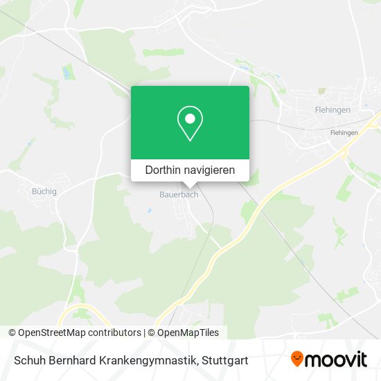 Schuh Bernhard Krankengymnastik Karte