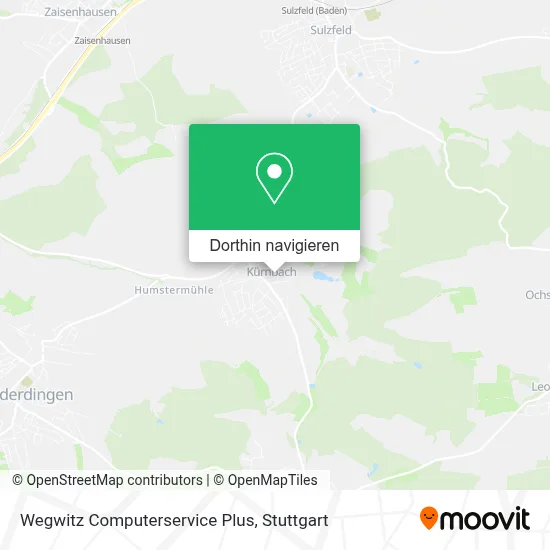 Wegwitz Computerservice Plus Karte