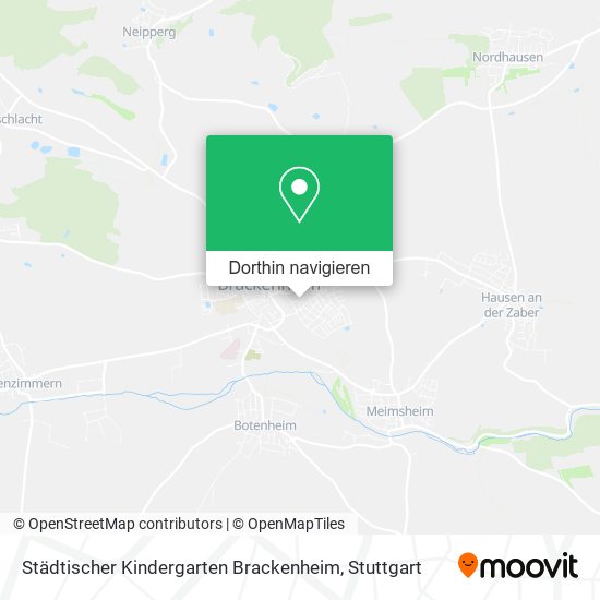 Städtischer Kindergarten Brackenheim Karte