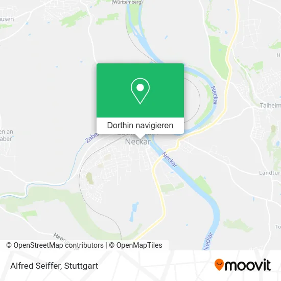 Alfred Seiffer Karte