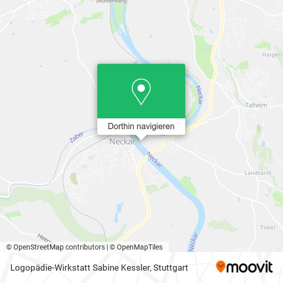 Logopädie-Wirkstatt Sabine Kessler Karte