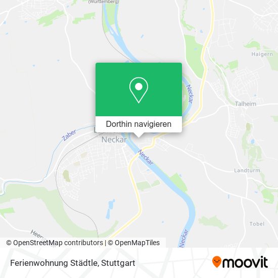 Ferienwohnung Städtle Karte