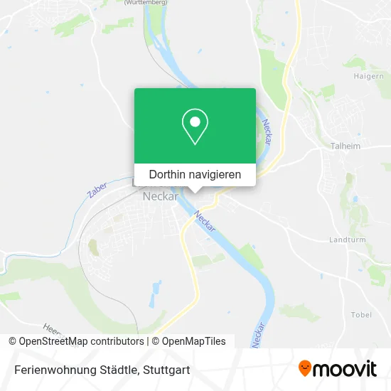 Ferienwohnung Städtle Karte