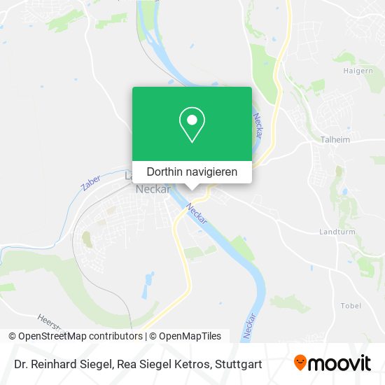 Dr. Reinhard Siegel, Rea Siegel Ketros Karte