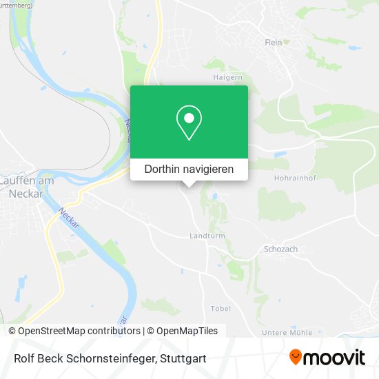 Rolf Beck Schornsteinfeger Karte