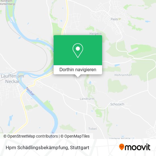 Hpm Schädlingsbekämpfung Karte